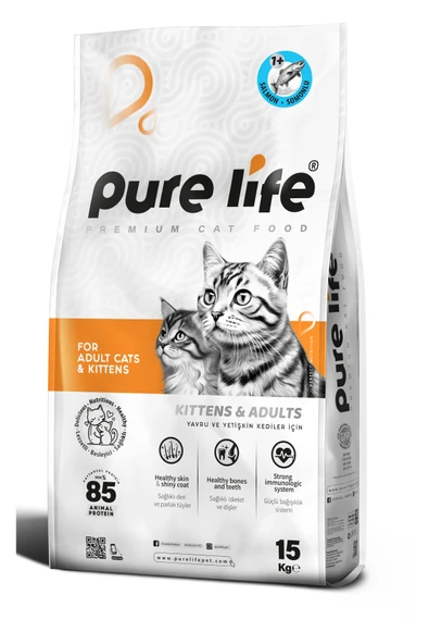 Yetişkin Balık Etli Kedi Maması 15 Kg - Resim 4