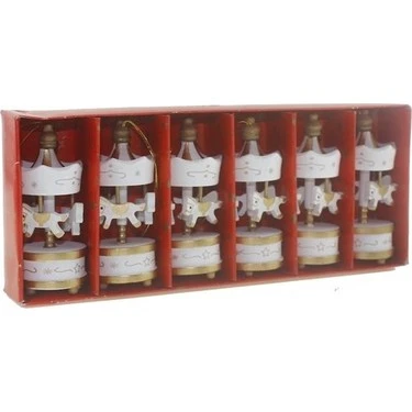 6 lı Ufak Atlı Karınca Gold Beyaz MZ144 ürün görseli 1