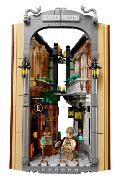 ® Icons Sherlock Holmes 10351 Yetişkinler Için Koleksiyonluk Model Yapım Seti ürün görseli 1