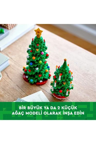® Yılbaşı Ağacı 40573 – 12+ Çocuklar için Koleksiyonluk Yılbaşı Süsü Oyuncak Yapım Seti (784P) - Resim 8