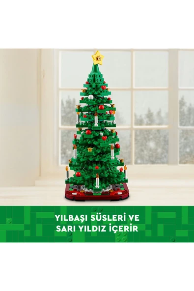 ® Yılbaşı Ağacı 40573 – 12+ Çocuklar için Koleksiyonluk Yılbaşı Süsü Oyuncak Yapım Seti (784P) - Resim 5