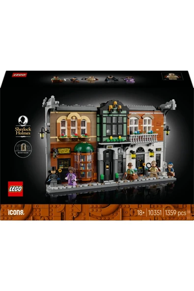 ® Icons Sherlock Holmes 10351 Yetişkinler Için Koleksiyonluk Model Yapım Seti - Resim 2