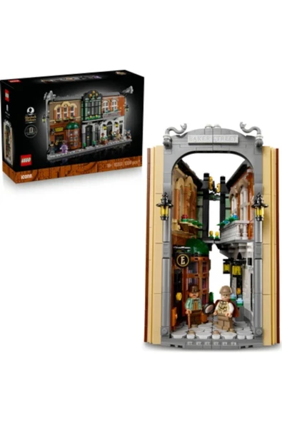 ® Icons Sherlock Holmes 10351 Yetişkinler Için Koleksiyonluk Model Yapım Seti - Resim 5