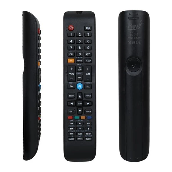 Hey Küçük Kalıp Skytech Sarı TV Tuşlu Smart Lcd Led TV Kumanda ürün görseli 1