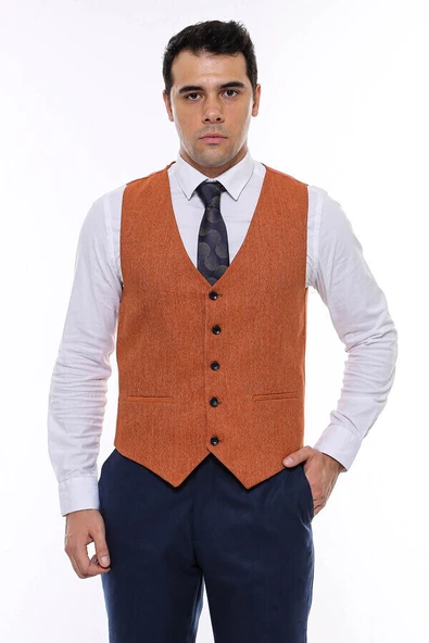 WSS WESSİ TEK YELEK  Gri - Wessi ürün görseli 1