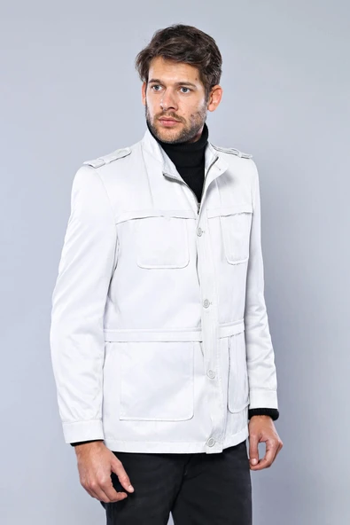 Pamuk Krem Trençkot - Wessi ürün görseli 1