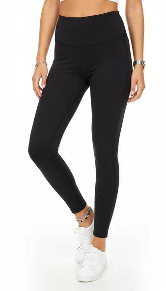 Bilek hizasında yüksek belli comfortlux   tayt - Resim 2