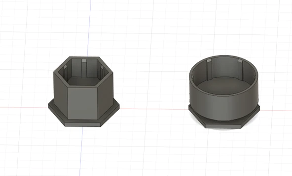 5 adet 17 mm Altıgen BMW Jant Bijon Kapağı - 6125403 - Resim 2