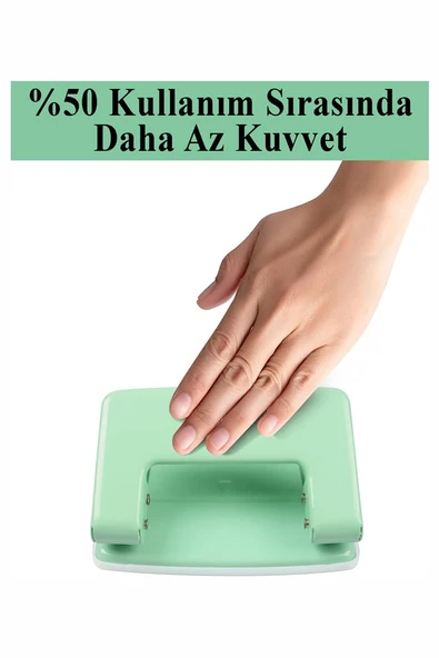 PTTAVM: Açık Yeşil Zımba Makinesi No:10 ve Delgeç 1 Adet Küçük