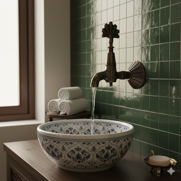 Tavroz Osmanlı Musluğu Eskitme - Resim 2