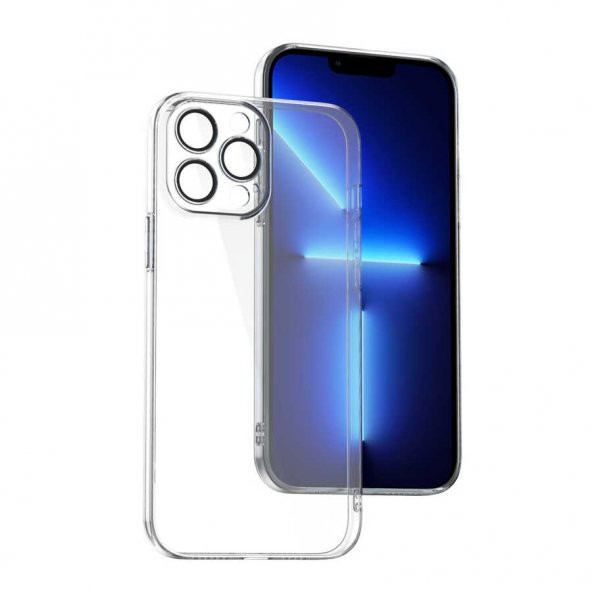 Apple iPhone 11 Pro Max Kılıf Zore Fizy Şeffaf Silikon Kılıf
