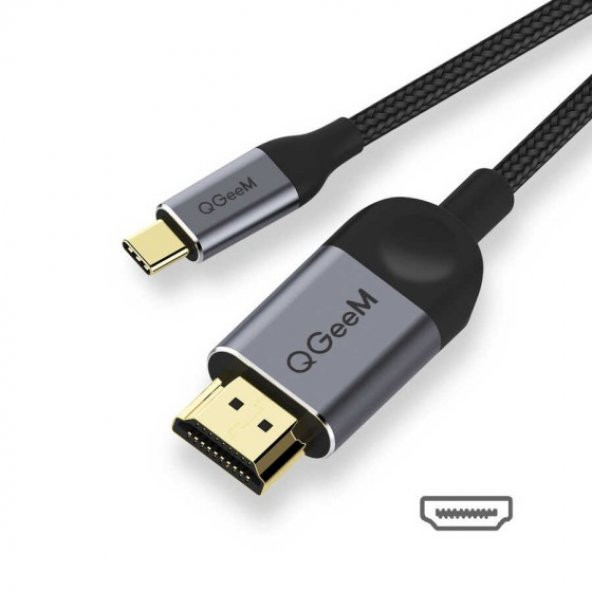 Type-C To HDMI Kablo QG-UA10