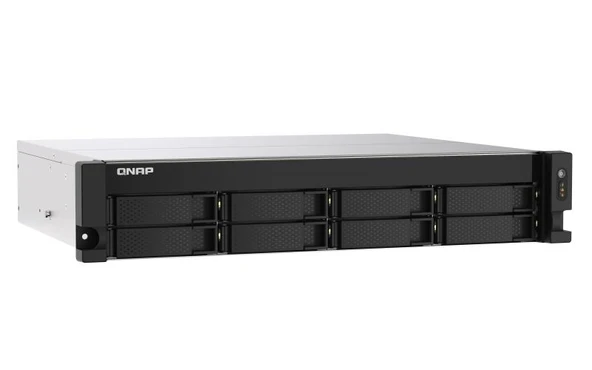QNAP TS-873AEU-RP-4G RAM 8 HDD YUVALI RACK NAS (RESMİ DİSTRİBÜTÖR GARANTİLİ) ürün görseli 1