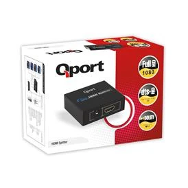 QPORT (Q-SPL4) FULL HD 1 GIRIS 4CIKIS HDMI SPLITTE ürün görseli 1