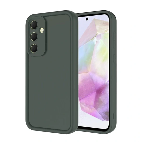 Samsung Galaxy A16 5g Kılıf Viera Silikon - Koyu Yeşil ürün görseli 1