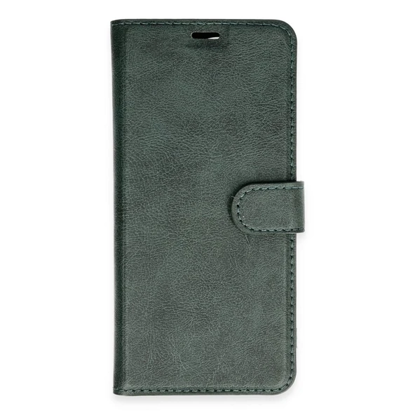 Samsung Galaxy A25 5g Kılıf Trend S Plus Kapaklı Kılıf - Yeşil - Resim 2