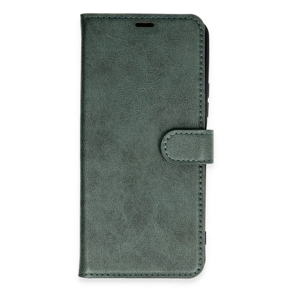 Xiaomi Redmi 13 4g Kılıf Trend S Plus Kapaklı Kılıf - Yeşil - Resim 2