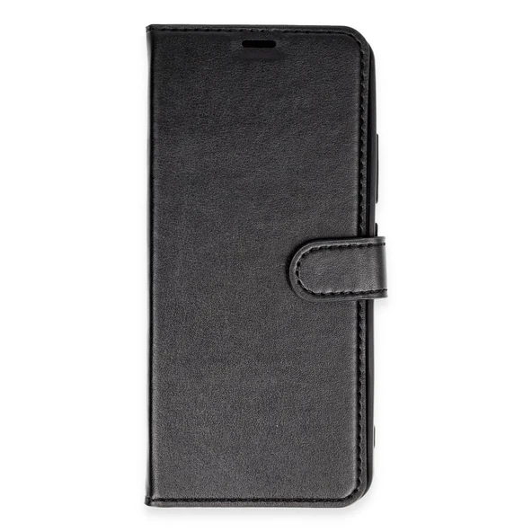 Samsung Galaxy A05s Kılıf Trend S Plus Kapaklı Kılıf - Siyah - Resim 2