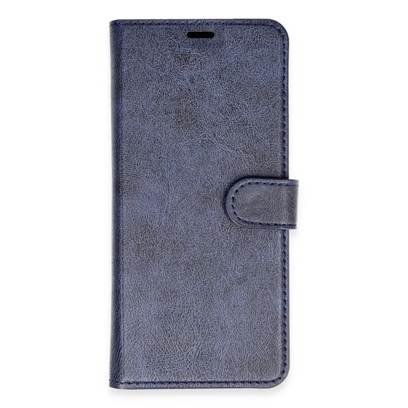 Samsung Galaxy A25 5g Kılıf Trend S Plus Kapaklı Kılıf - Lacivert - Resim 2