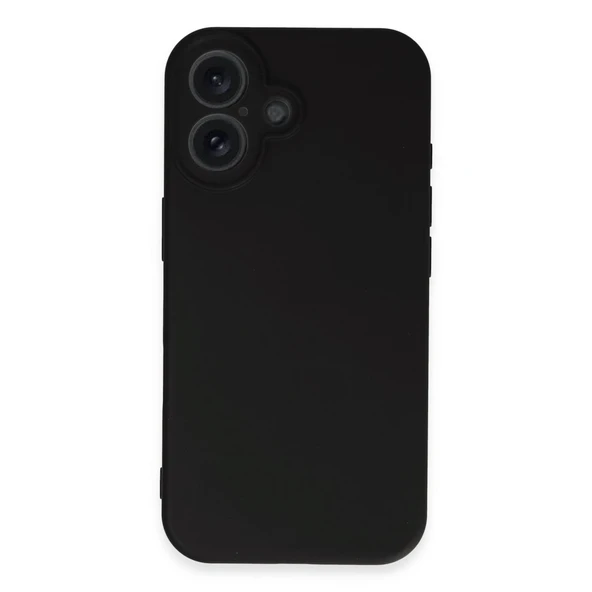 İphone 16 Kılıf First Silikon - Siyah - Resim 3