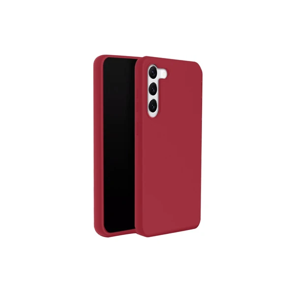 Samsung Galaxy S24 Plus Kılıf First Silikon - Kırmızı ürün görseli 1