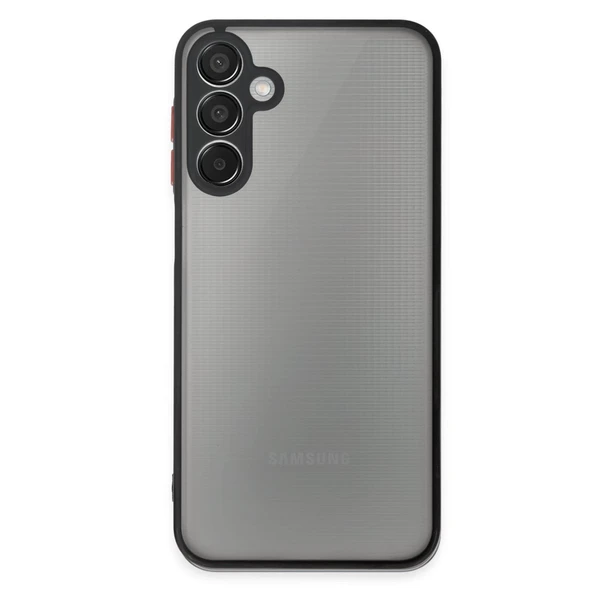 Samsung Galaxy M15 Kılıf Montreal Silikon Kapak - Siyah ürün görseli 1