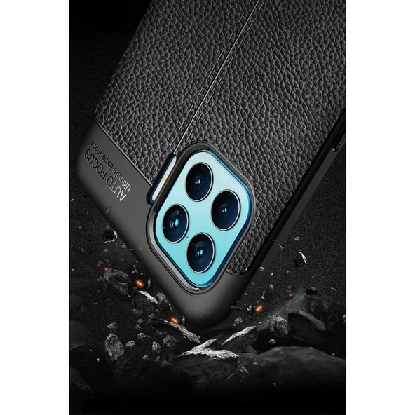 Oppo Reno 4 Lite Kılıf Auto Focus Kapak - Lacivert - Resim 4