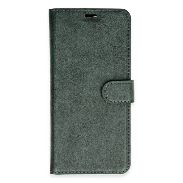 İphone 16 Pro Max Kılıf Trend S Plus Kapaklı Kılıf - Yeşil - Resim 2