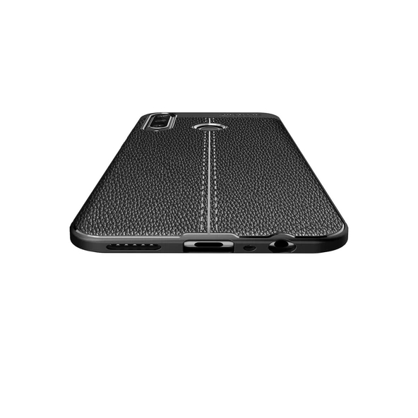 Huawei Y6p Kılıf Auto Focus Kapak - Lacivert - Resim 5