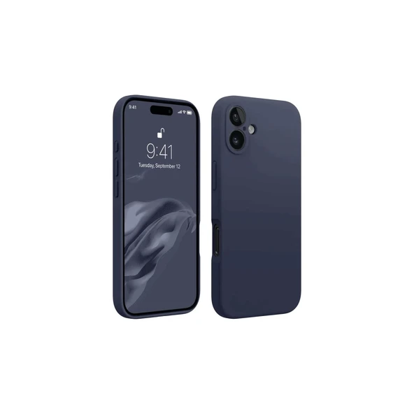 İphone 16 Kılıf First Silikon - Lacivert ürün görseli 1
