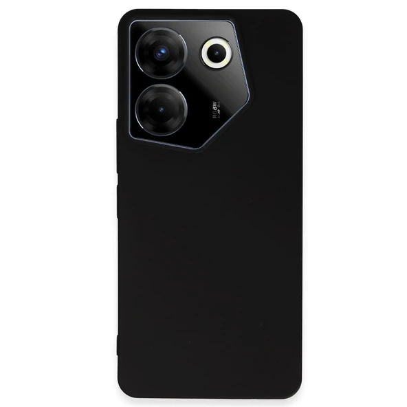 Tecno Camon 20 Pro 5g Kılıf First Silikon - Siyah ürün görseli 1