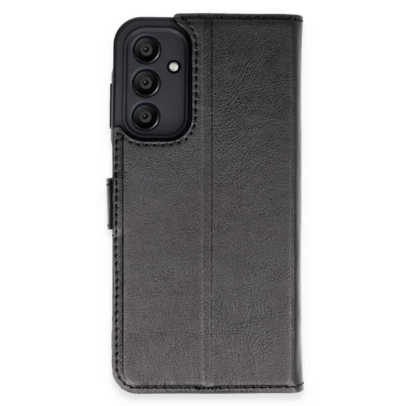 Samsung Galaxy A35 5g Kılıf Trend S Plus Kapaklı Kılıf - Siyah ürün görseli 1