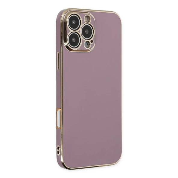 İphone 16 Pro Kılıf Volet Silikon - Mor ürün görseli 1