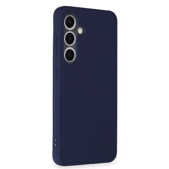 Samsung Galaxy S24 Kılıf First Silikon - Lacivert - Resim 2