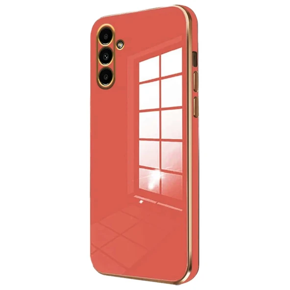 Samsung Galaxy M15 Kılıf Volet Silikon - Kırmızı ürün görseli 1