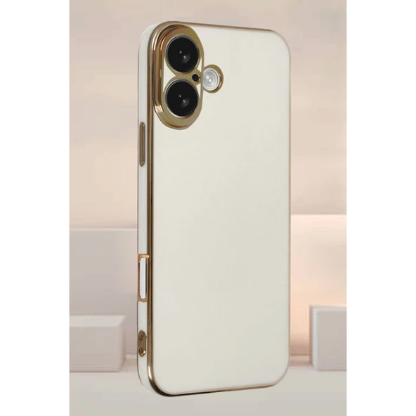 İphone 16 Kılıf Volet Silikon - Mavi - Resim 2