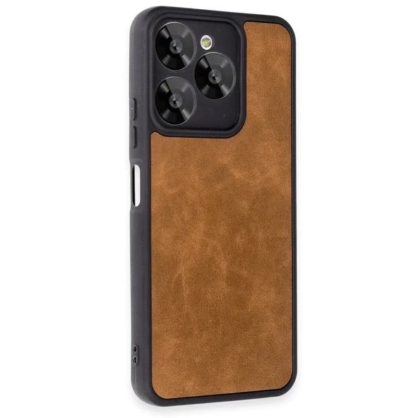 General Mobile Era 50 Kılıf Aras Deri Kapak - Taba - Resim 2