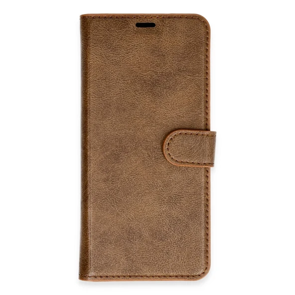 Realme C65 Kılıf Trend S Plus Kapaklı Kılıf - Taba - Resim 2