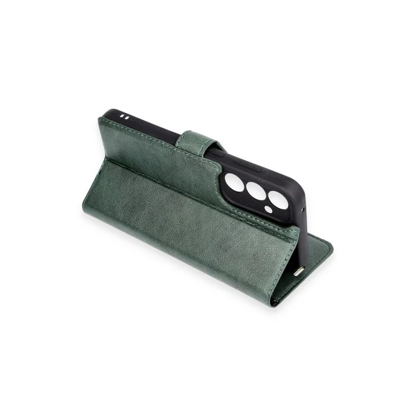 Tcl 30 Kılıf Trend S Plus Kapaklı Kılıf - Gold - Resim 3