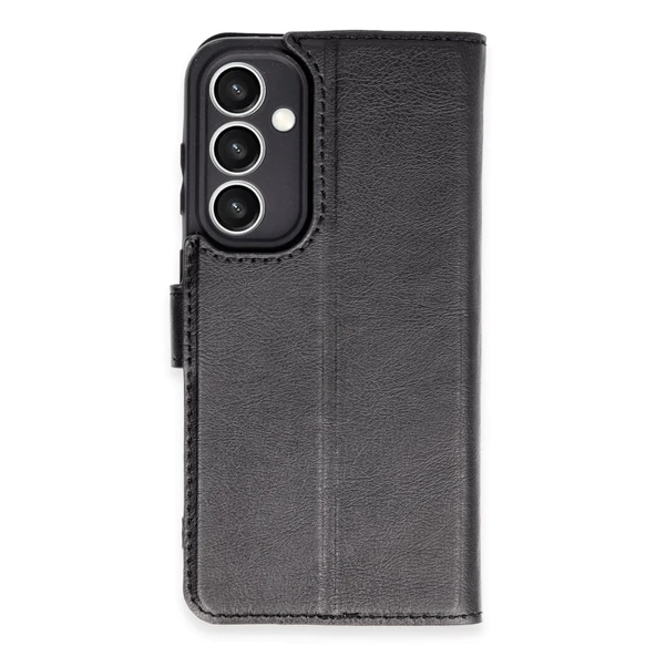 Samsung Galaxy S23 Fe Kılıf Trend S Plus Kapaklı Kılıf - Siyah ürün görseli 1