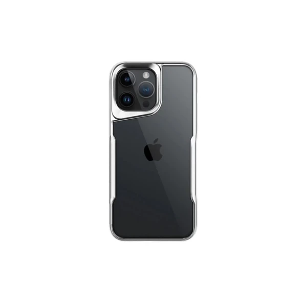 İphone 16 Pro Kılıf Boyi Silikon Kapak - Gümüş ürün görseli 1