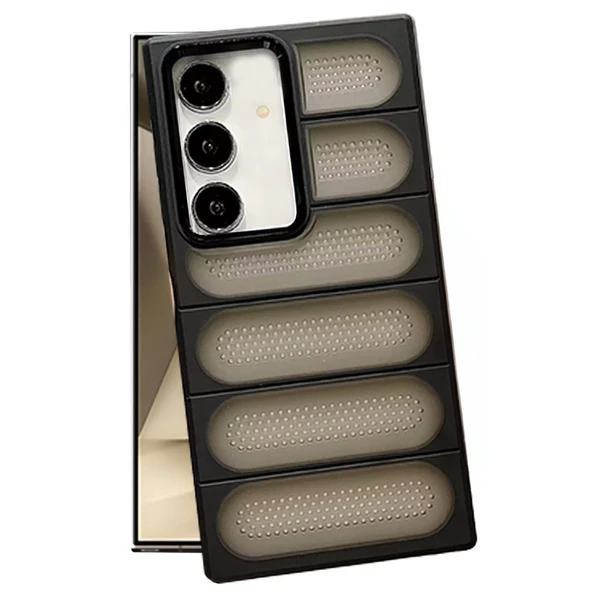 Samsung Galaxy S24 Kılıf Airmax Silikon Kapak - Siyah ürün görseli 1