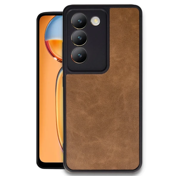 Vivo V30 Lite 4g Kılıf Aras Deri Kapak - Taba ürün görseli 1