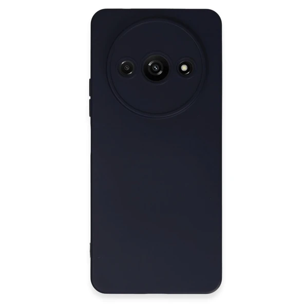 Xiaomi Redmi A3 4g Kılıf Nano İçi Kadife Silikon - Lacivert ürün görseli 1