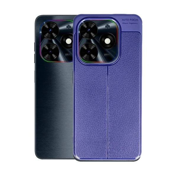Tecno Spark Go 2024 Kılıf Auto Focus Kapak - Lacivert - Resim 2