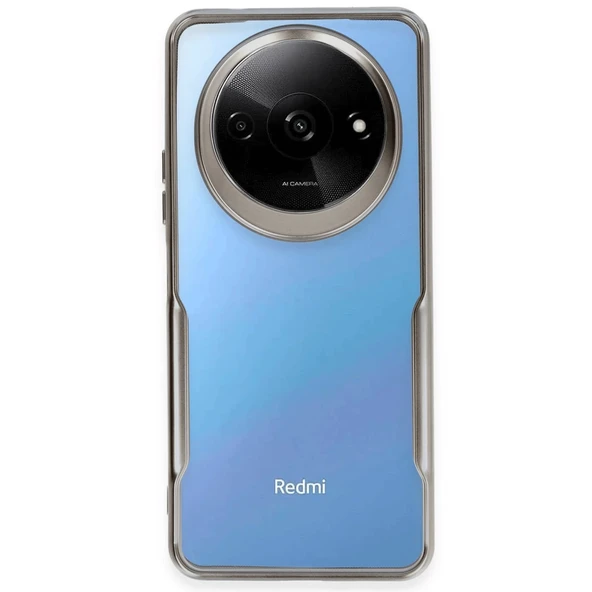 Xiaomi Redmi A3 4g Kılıf Boyi Silikon Kapak - Titan Gri ürün görseli 1