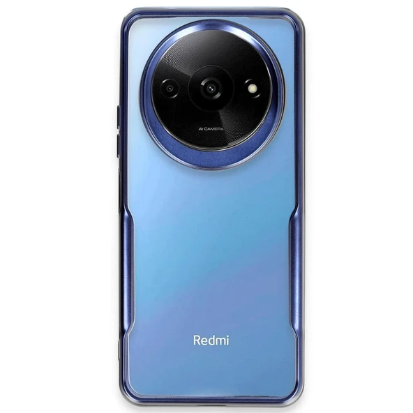 Xiaomi Redmi A3 4g Kılıf Boyi Silikon Kapak - Lacivert ürün görseli 1