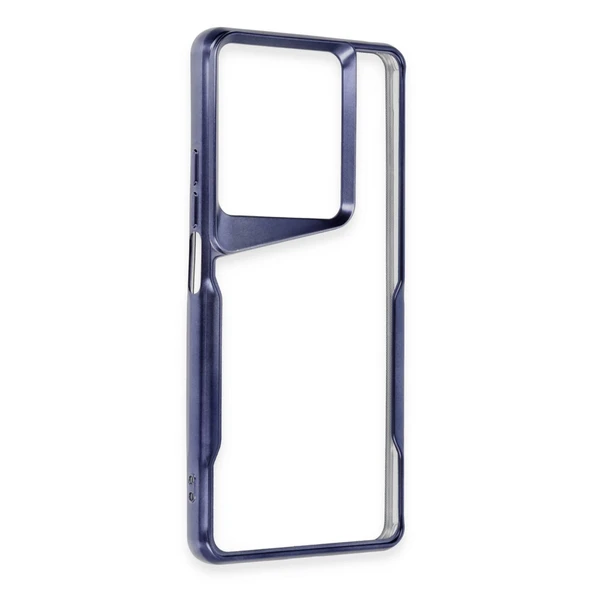 Xiaomi Redmi Note 13 Pro 4g Kılıf Boyi Silikon Kapak - Lacivert - Resim 2