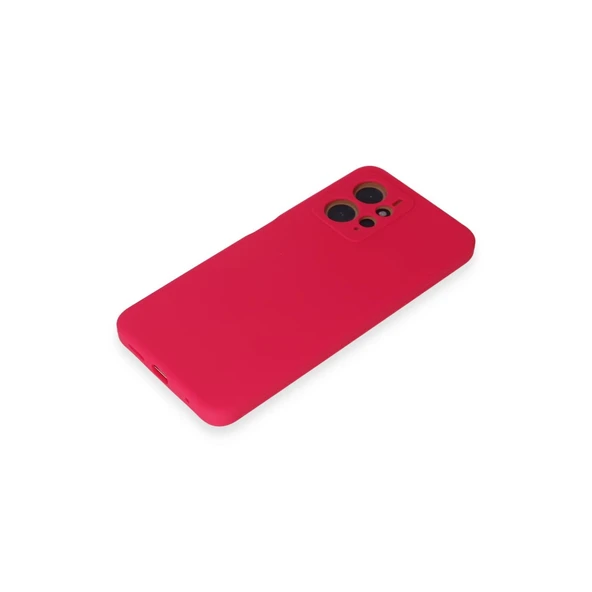 Xiaomi Redmi Note 12 4g Kılıf Nano İçi Kadife Silikon - Pembe - Resim 4