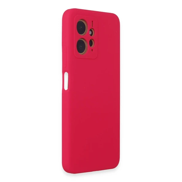 Xiaomi Redmi Note 12 4g Kılıf Nano İçi Kadife Silikon - Pembe - Resim 2